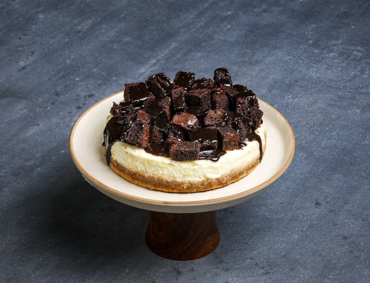 Brownie Baked Cheesecake