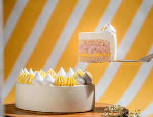 Mango Raspberry Cream Cake (1/2 kg)
