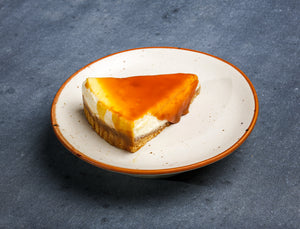 Salted Caramel Cheesecake Slice
